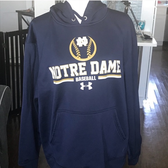 notre dame under armour sweatshirt